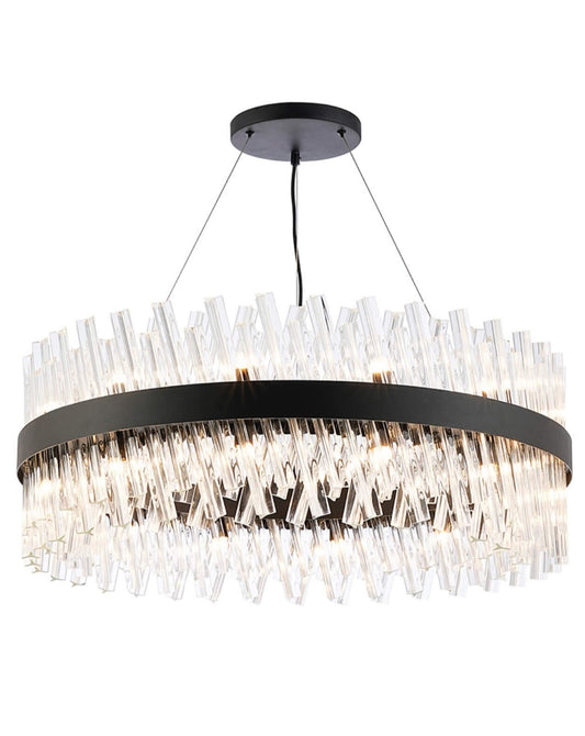 Bond Street Black Chandelier