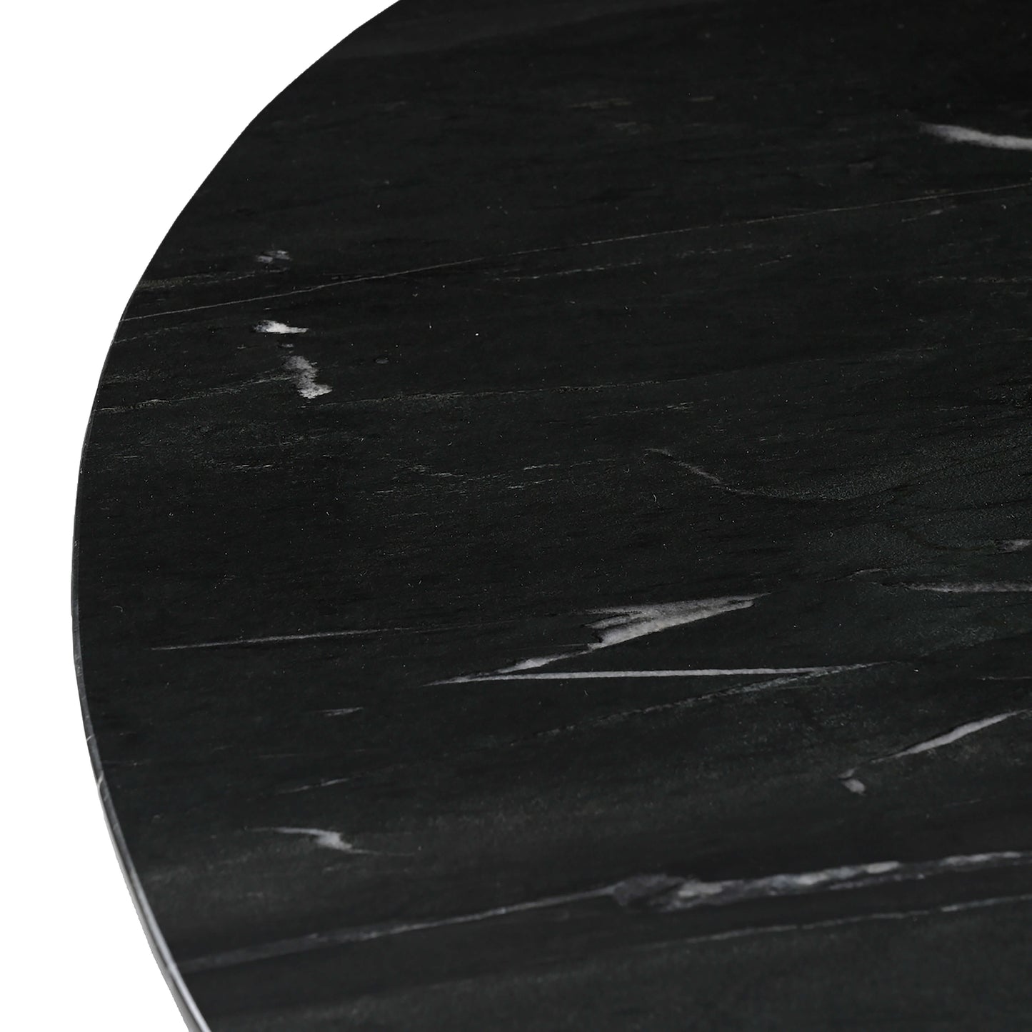 Brass Plated Black Marble Dining Table