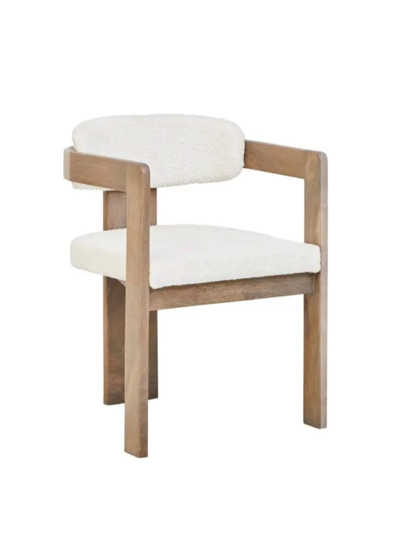 Grey Mango Wood Chair