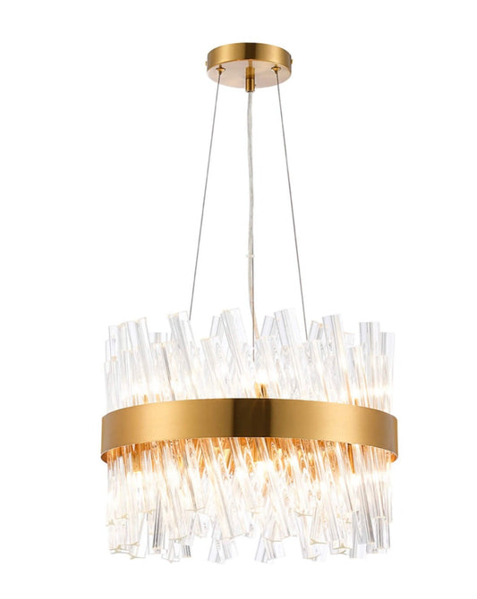 Bond Street Brass Pendant