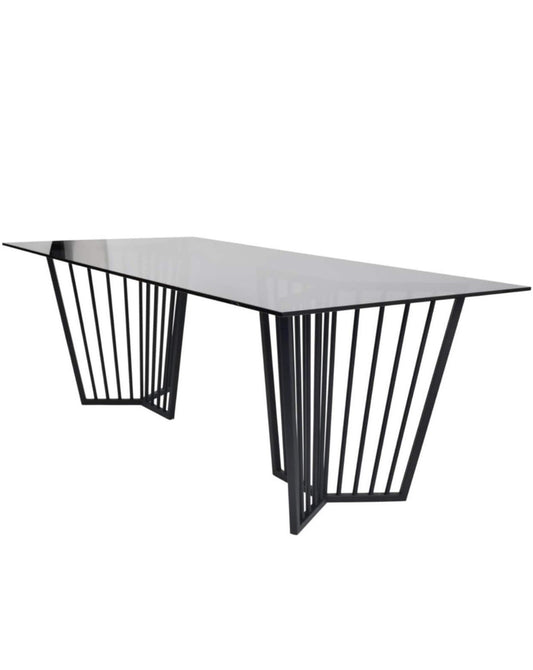Tinted Glass Dining Table