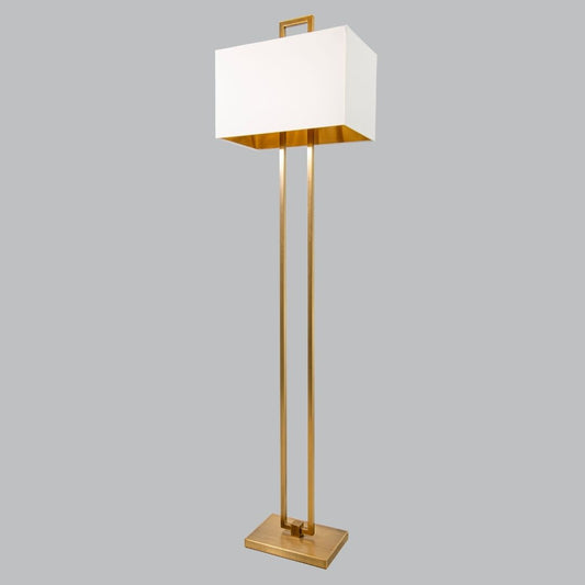 Luxury Antique Brass Floor Lamp