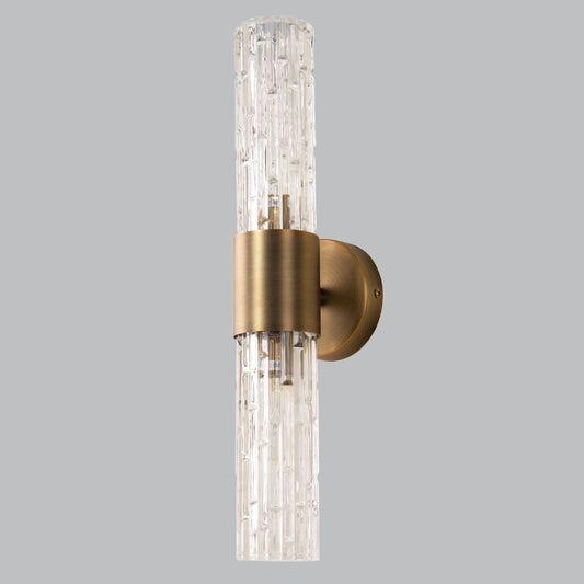 Brushed Brass Long Wall Lamp