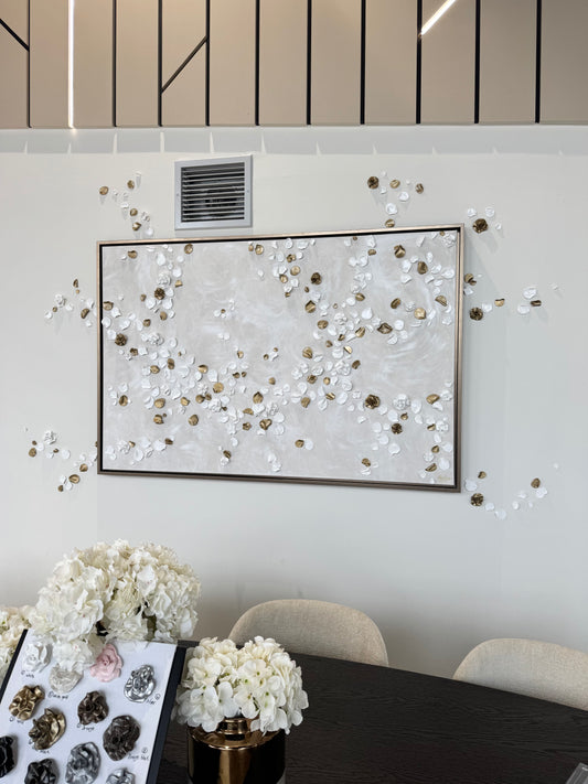 Luxury Bespoke Petal Artwork