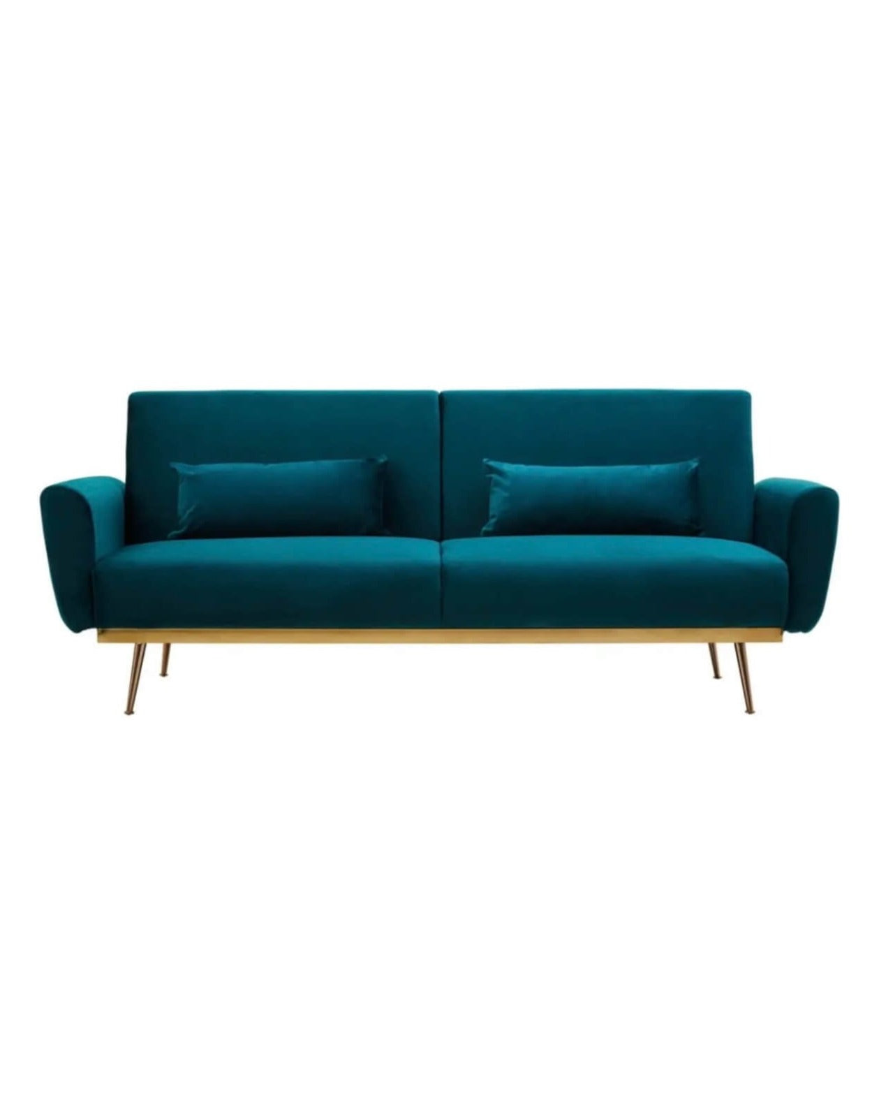 Emerald Green Velvet Sofa Bed