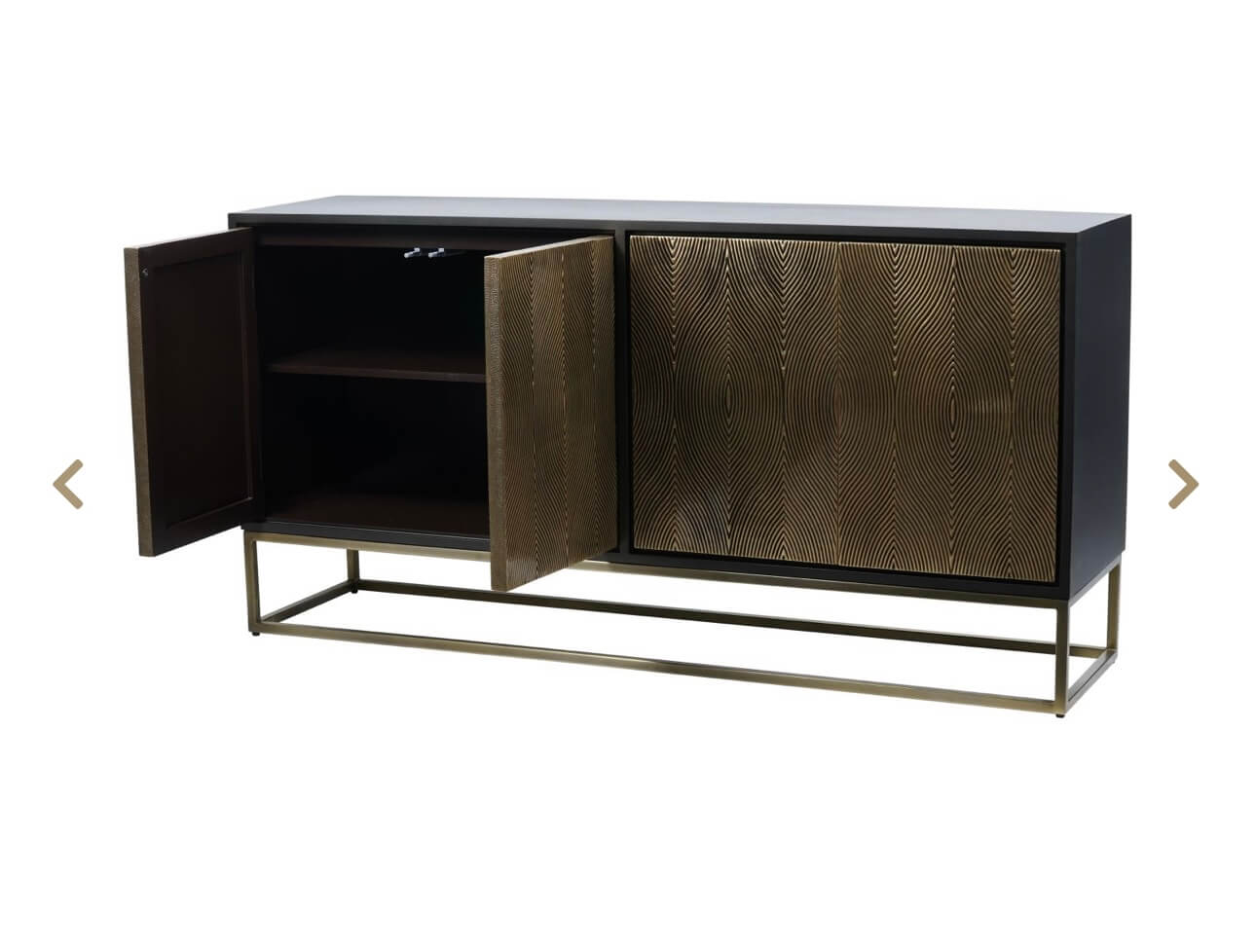 Luxury Embossed Sideboard