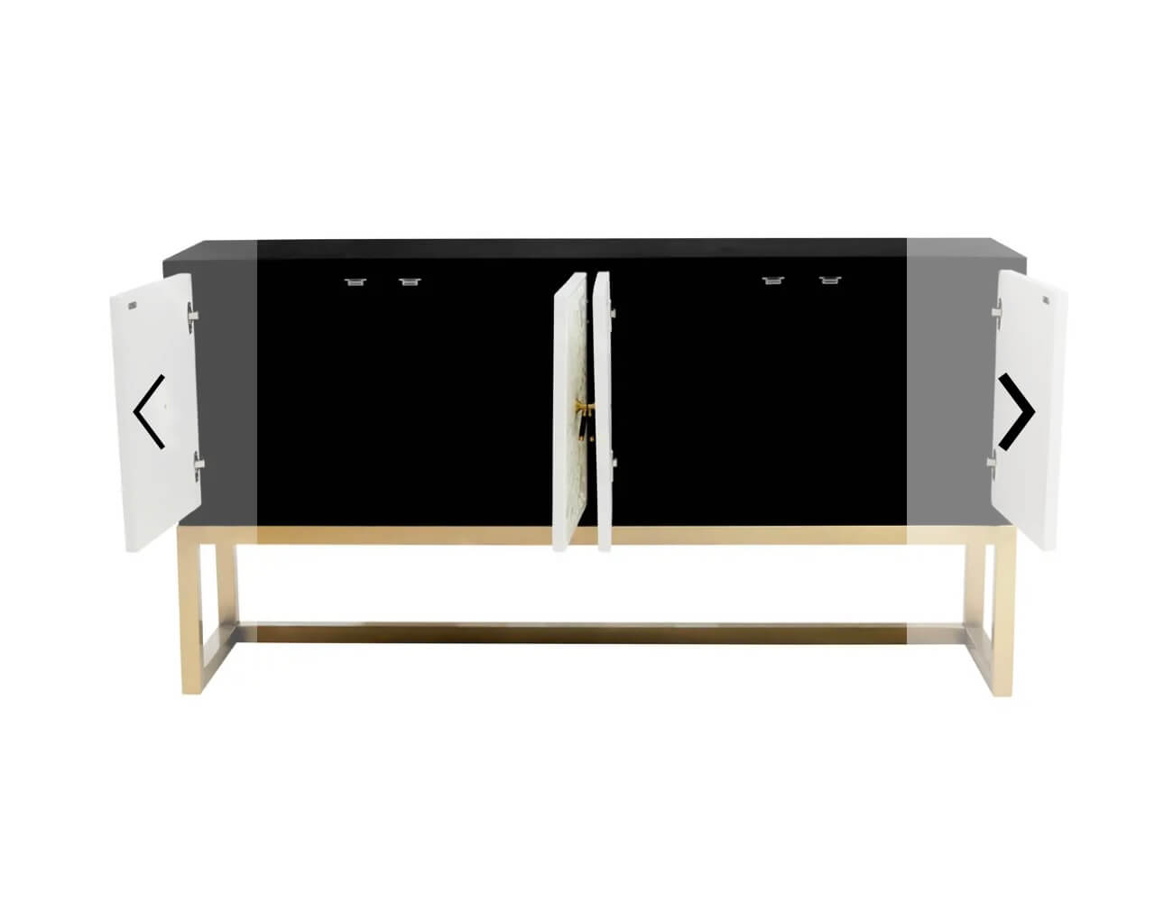 Luxe Monochrome Sideboard