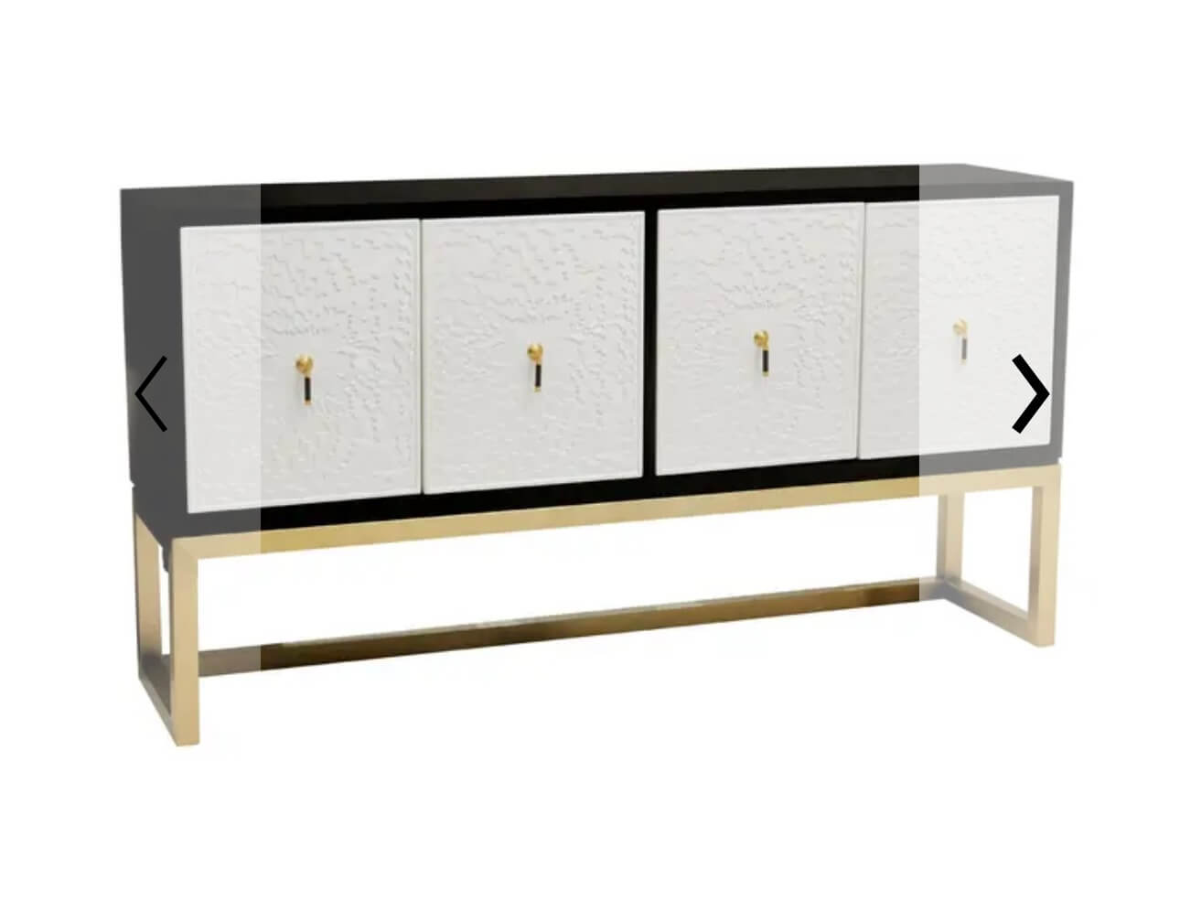 Luxe Monochrome Sideboard