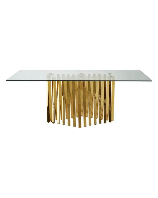 Luxe Gold Dining Table
